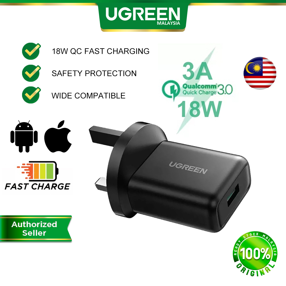 UGREEN QC USB Quick Charge Charger 18W Qualcomm Certified USB