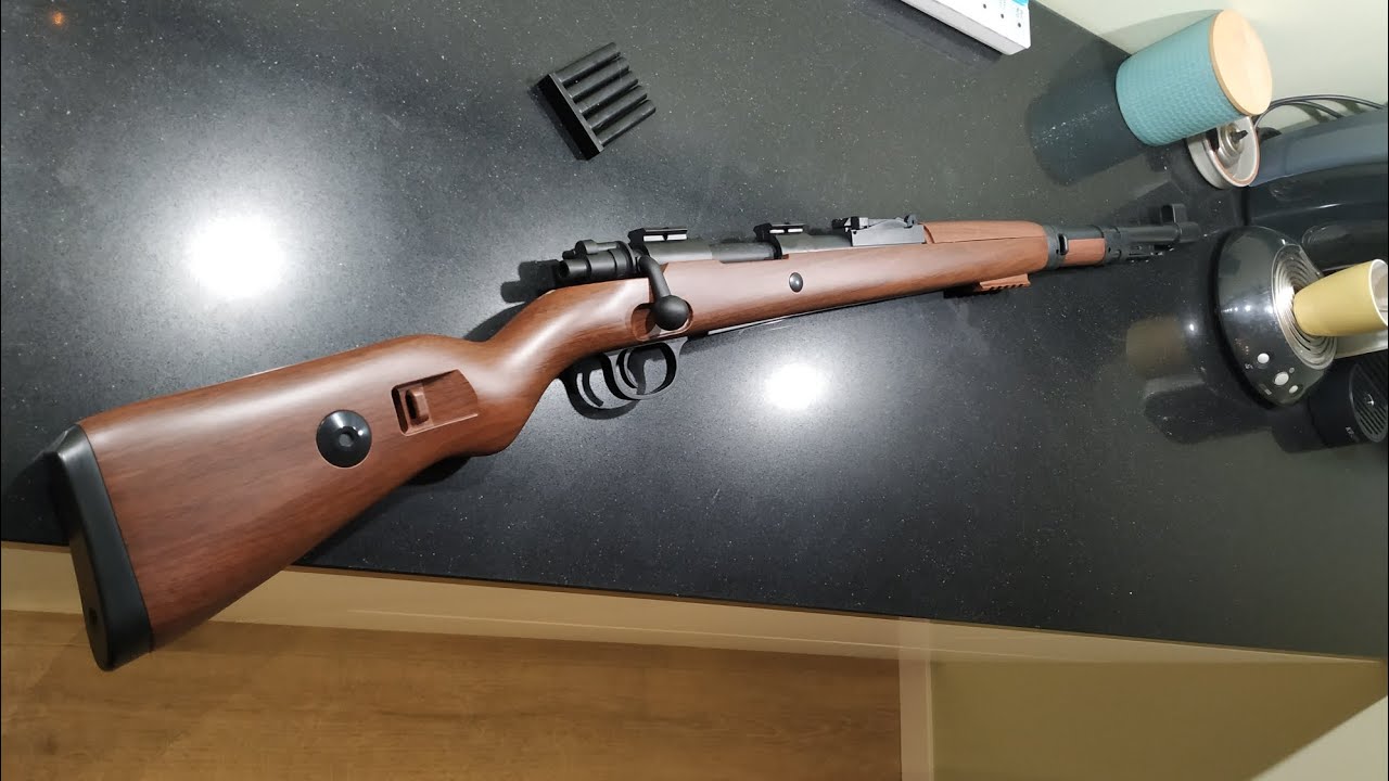 JieYing Kar 98k Spring Pull Sniper Gel Blaster November 2024 | Jin