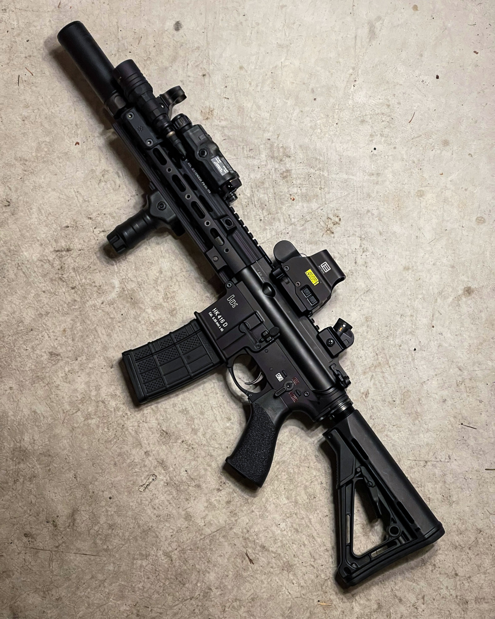 ™︎NEXT-GEN HK416D Tokyo Marui Next-Gen Recoil AEG HK416D Devgru - Zero One Airsoft