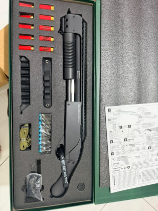 XYL M870P Foam Dart Blaster | Manual & Semi-Auto | Metal & Nylon