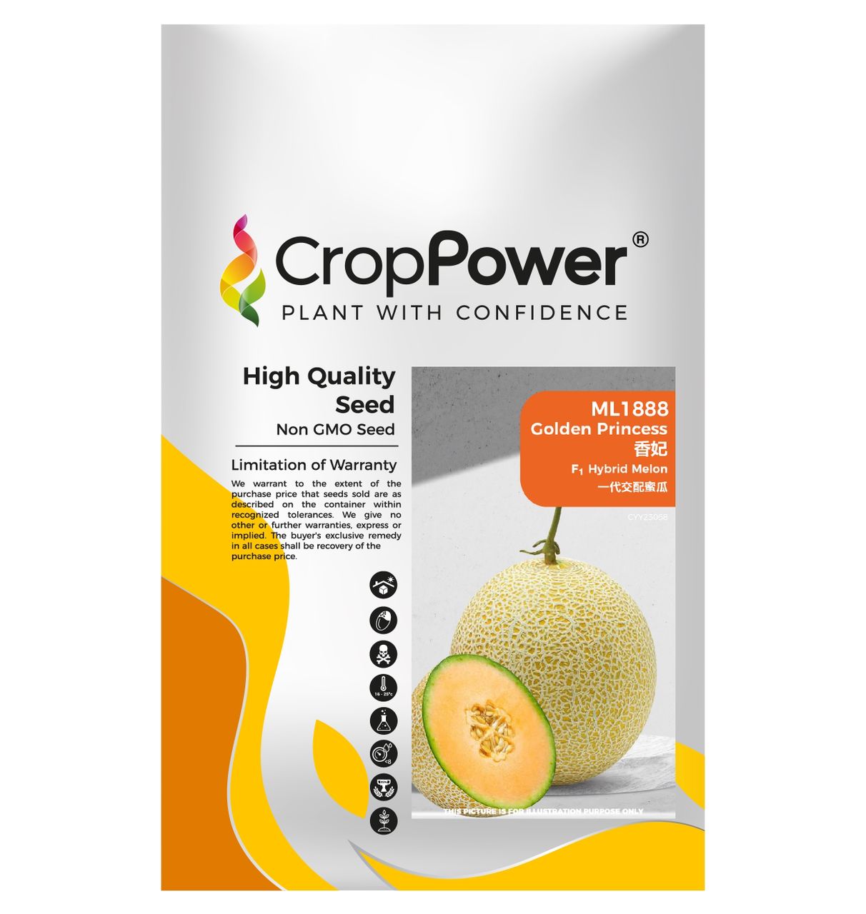 Melon Golden Princess ML1888 | JOM TANAM | Malaysia #1 Tech-Driven