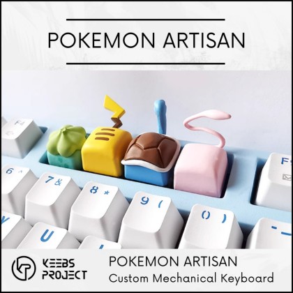 [READY STOCK] Pokemon Artisan Collection Keycap for Mechanical Gaming ...