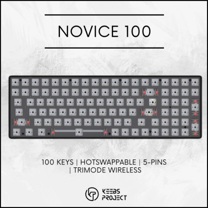 [READY STOCK] NOVICE 100 SERIES BY CIY Mechanical Keyboard 100 Keys 96% ...