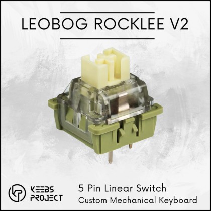 [READY STOCK] LEOBOG ROCKLEE V2 NEW Linear 5pin Gaming Mechanical ...