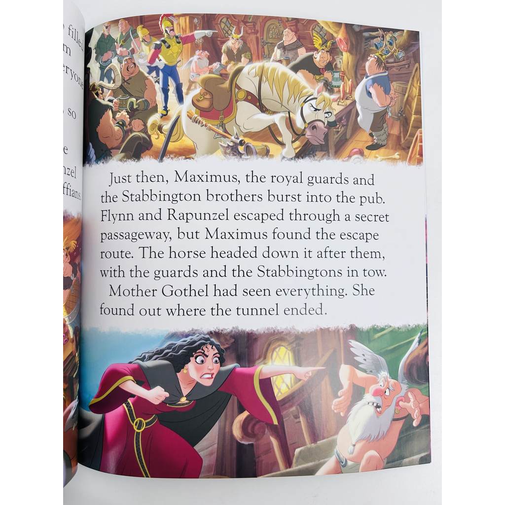 Disney Tangled Picture Story Book For Kids To Read With Beautiful