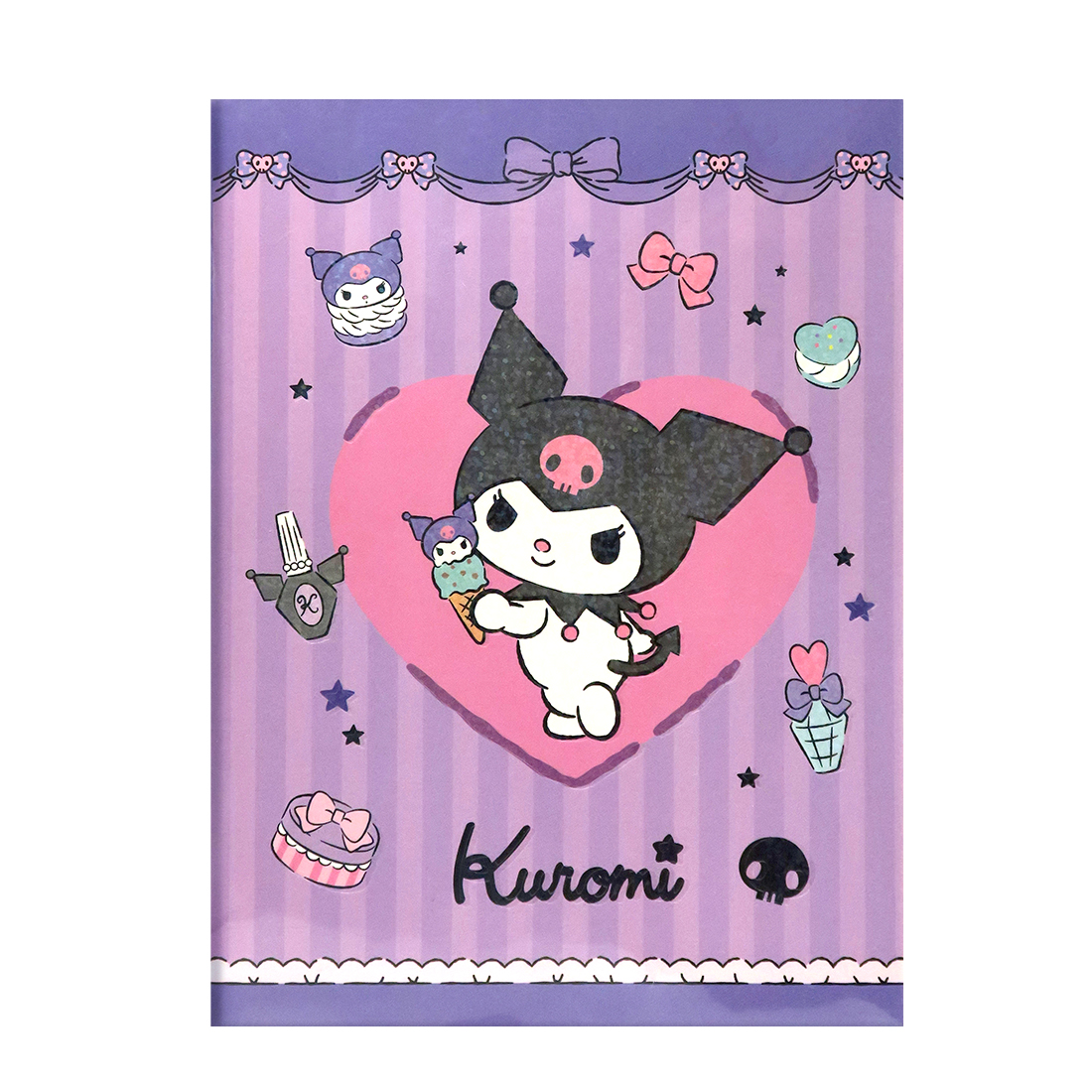 Kuromi & Friends Plush A5 Notitieboek - 15×21×2,5 cm