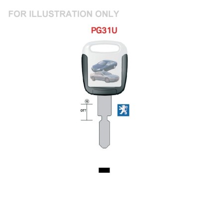 Keyline Horseshoe PG31U | Malaysia Key Blanks & Key Cutting Machines ...