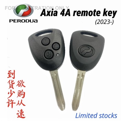 Original Perodua Axia 2023/24 remote key | Malaysia Key Blanks & Key ...