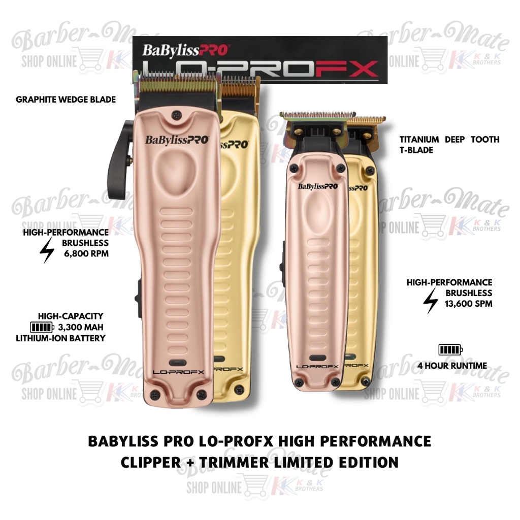 BABYLISSPRO® LIMITED EDITION LO-PROFX HIGH-PERFORMANCE CLIPPER