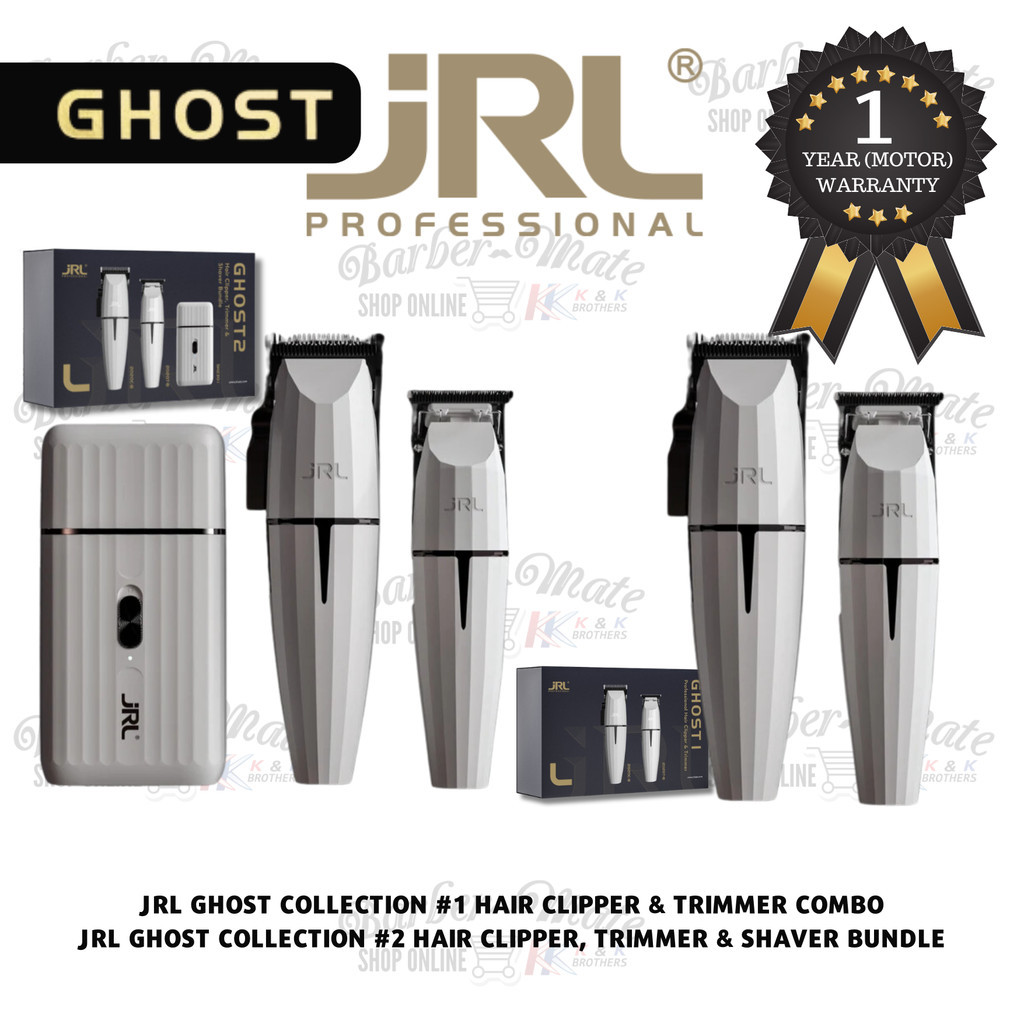 JRL GHOST EDITION COMBO COLLECTION - HAIR CLIPPER, TRIMMER, SHAVER