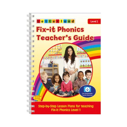【大幅値下げ】こども英語教材「Fix-it Phonics 1」セット こども英語教材】Fix-it Phonics 1 セット 【公式通販】