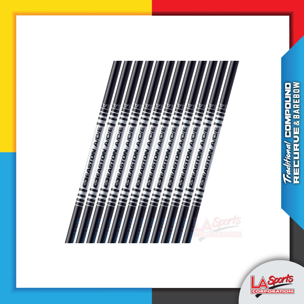 Flèches Easton A/C/E 620 Série H - Aluminium/carbone, 27 Pouces, Lot De 10, Occasion