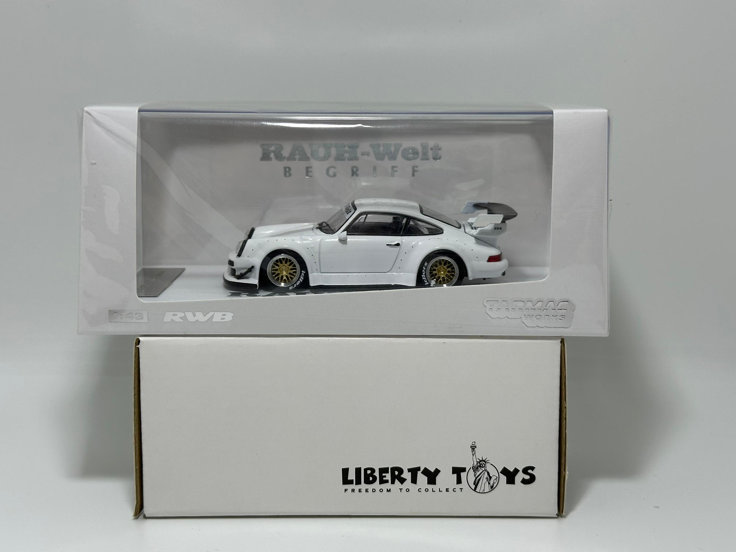 Tarmac Works Asia Special Edition RWB 930 #T43013WH White (1:43