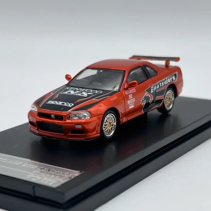 Street Warrior Need For Speed Nissan GT-R R34 #SWR64R34NFS Metallic ...