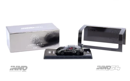 Inno LBWK F40 #IN64LBWKF40CHB Chrome Black (1:64) | Liberty Toys