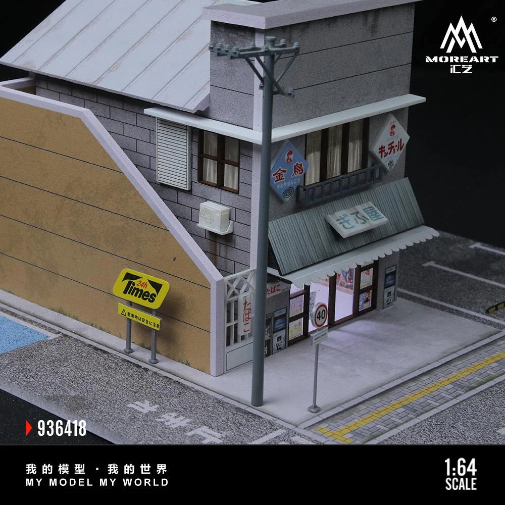 Moreart Diorama Diorama Japanese Candy House #MRA64DIOMO936418 (1