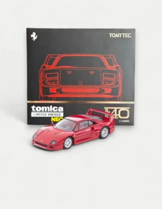 Tomica Limited Vintage Neo Ferrari 1989 F40 Red #LV-N-33364 (1:64