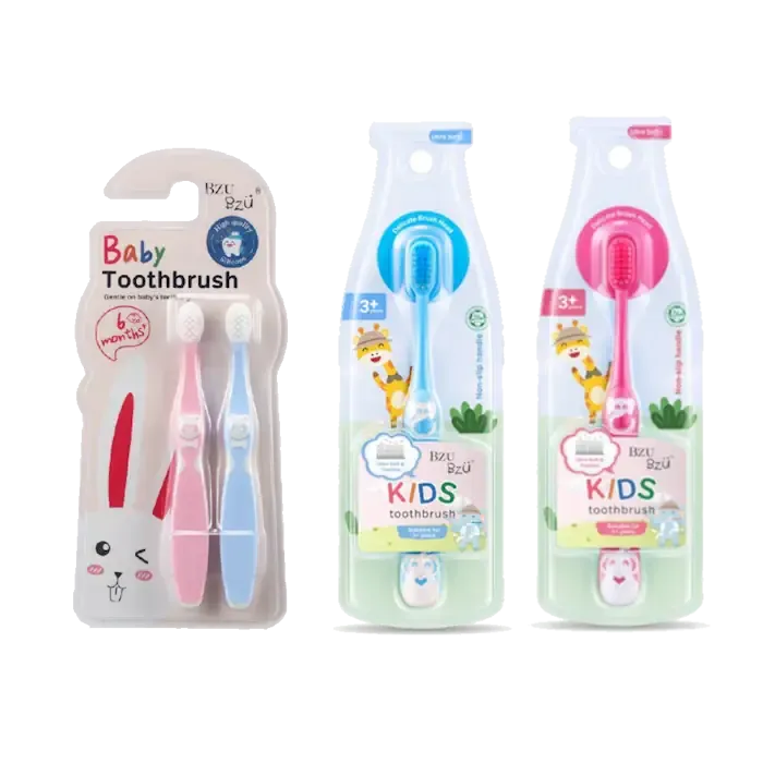 Bzu Bzu Toothbrush Kid-Friendly Brushing for Happy Smiles
