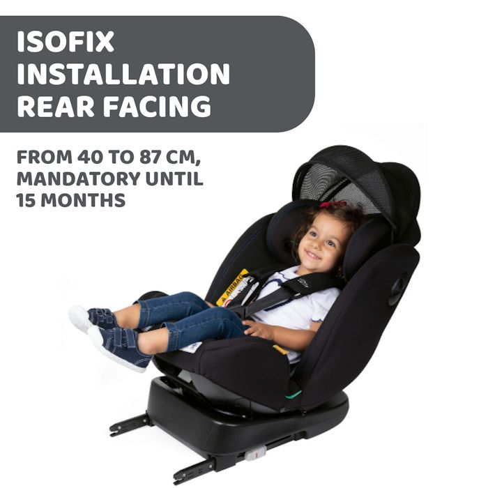 Chicco Unico Evo i-Size 360 Car Seat – All-in-One Safety from