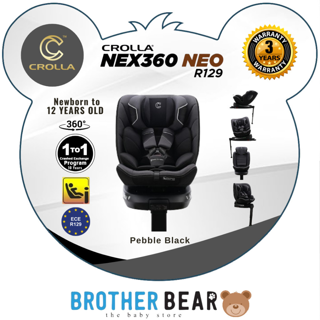 NEW】CROLLA NEX360 【NEO】R129 Birth to 36kg New born to 12