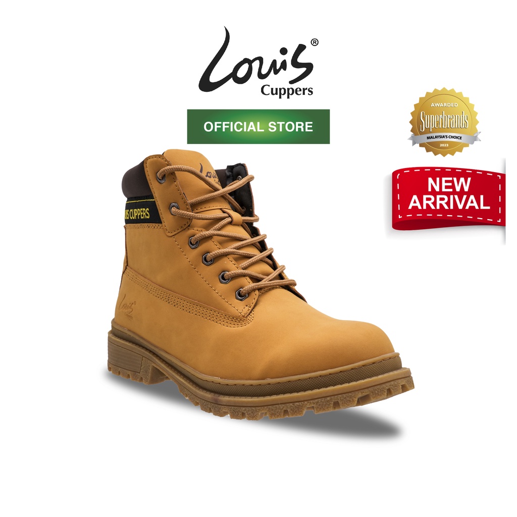Louis Cuppers Men Lace Up High Cut Boots - 230431331 | Serdang