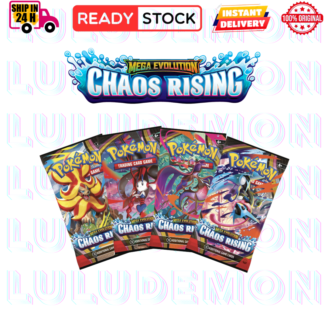 English Booster Pack | Luludemon Collectibles | Malaysia Pokemon