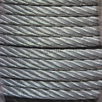 Lum Rope Galvanised Wire Rope 4mm x 150m (about 492 ft). Ready Stock | Lum Choon