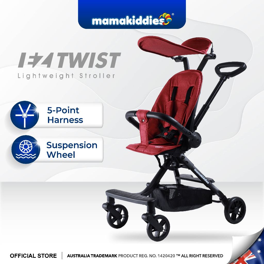 EN CERTIFIED] Mamakiddies EZ Twist Magic Baby stroller Compact