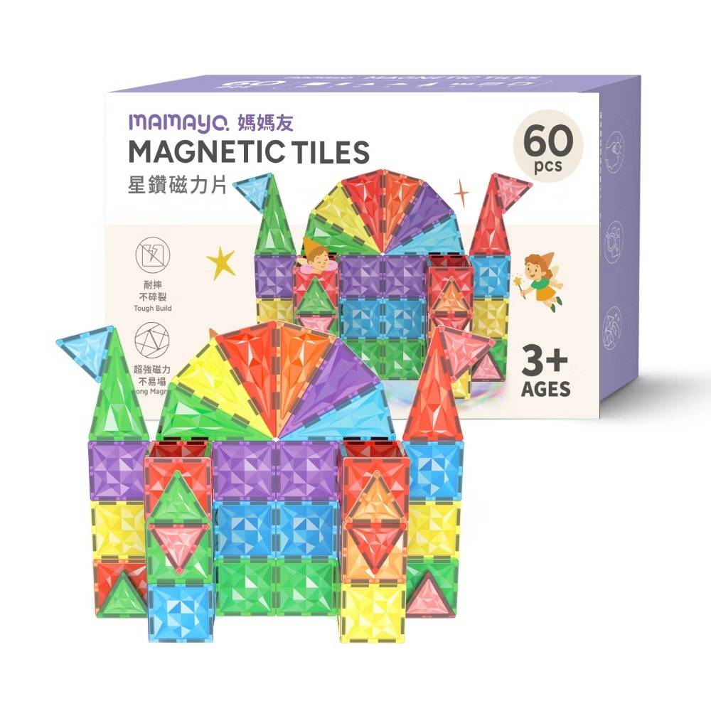 Magnetic Tiles | Mamayo｜Premium Non-Toxic Clay, Magnetic Tiles