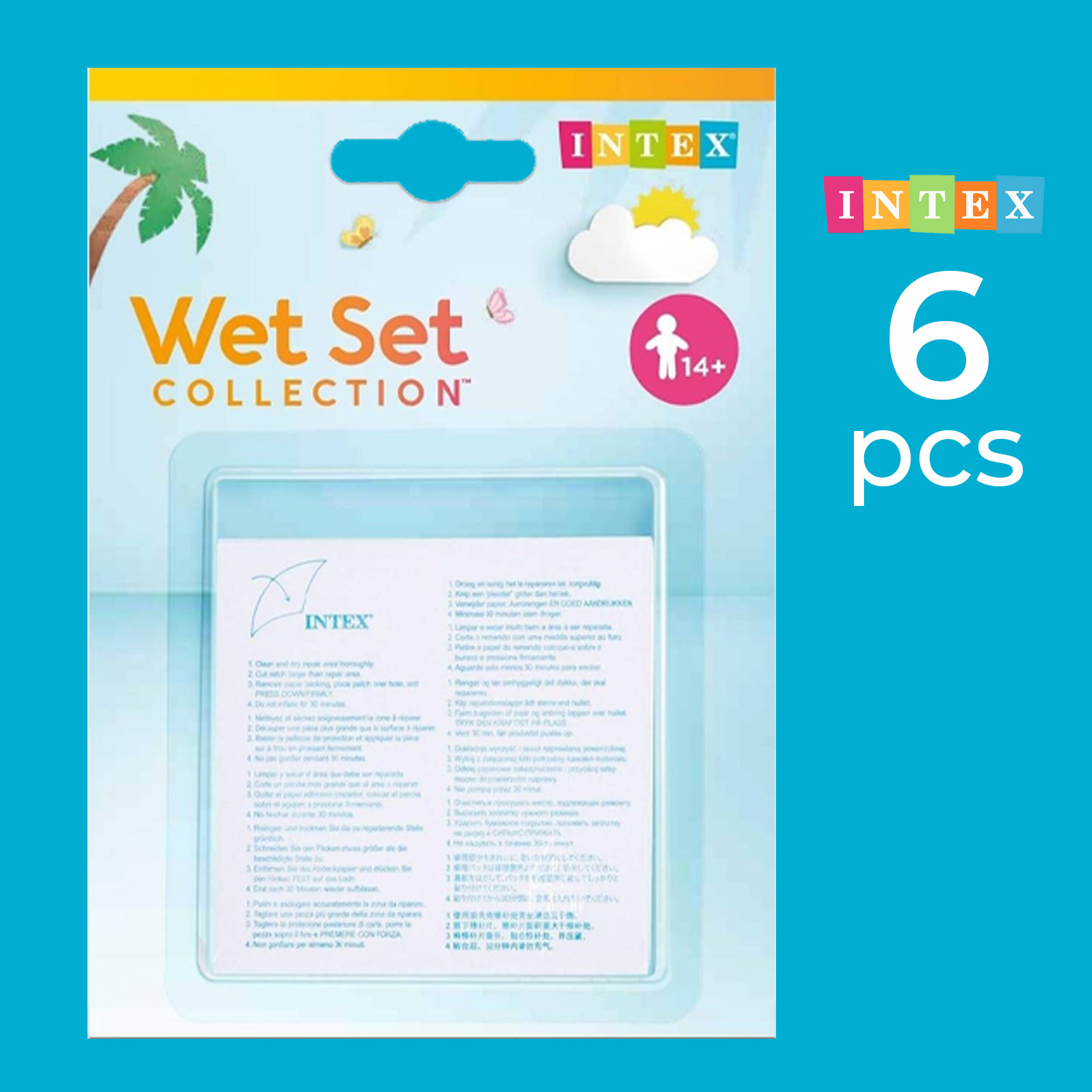 BESTWAY 62068 HEAVY DUTY REPAIR PATCH REPAIR KIT INFLATABLE PRODUCTS REPAIR PUNCTURES MULTIPURPOSE E