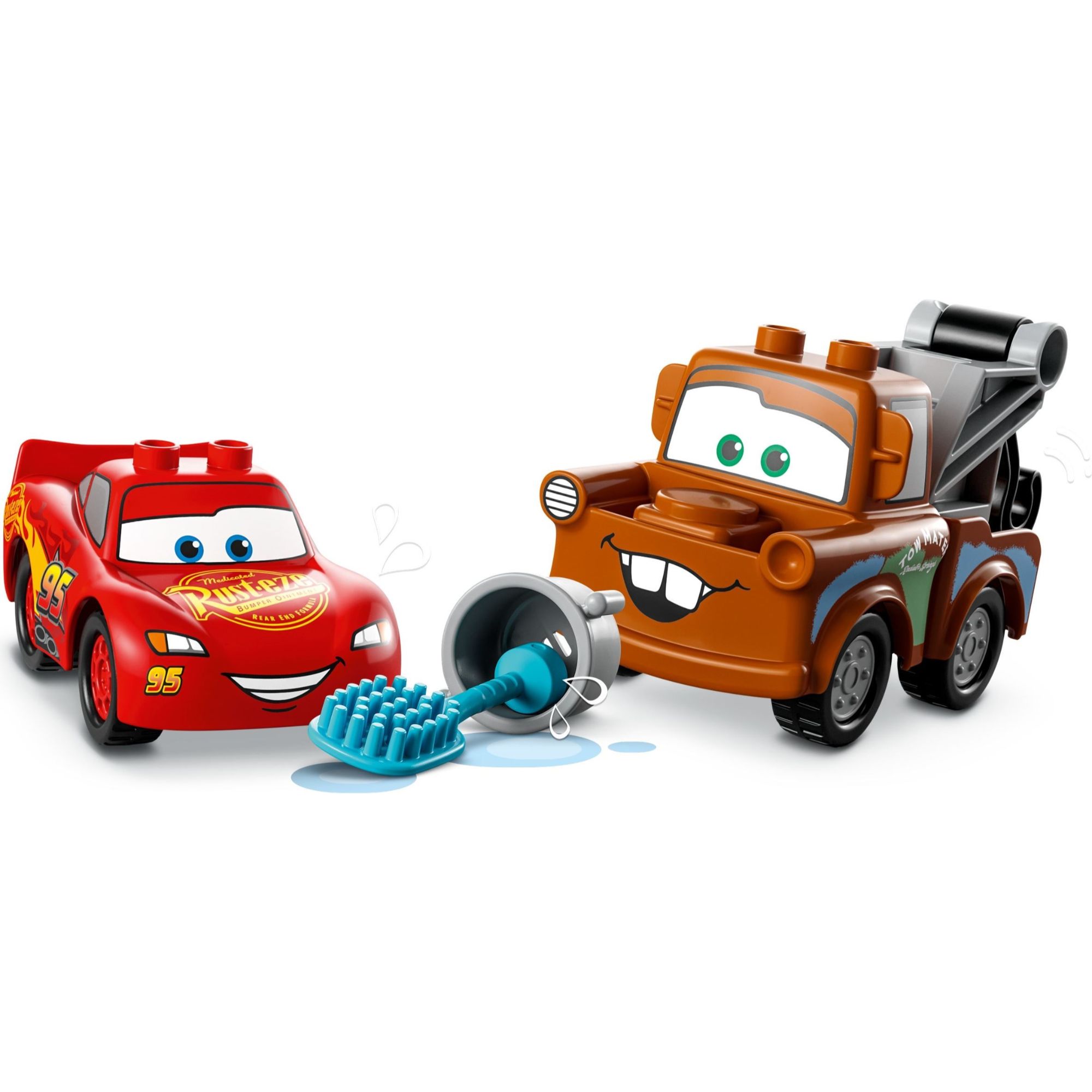 Lightning Mcqueen Pista Cars Trattori LEGO Duplo Tow Truck 6146