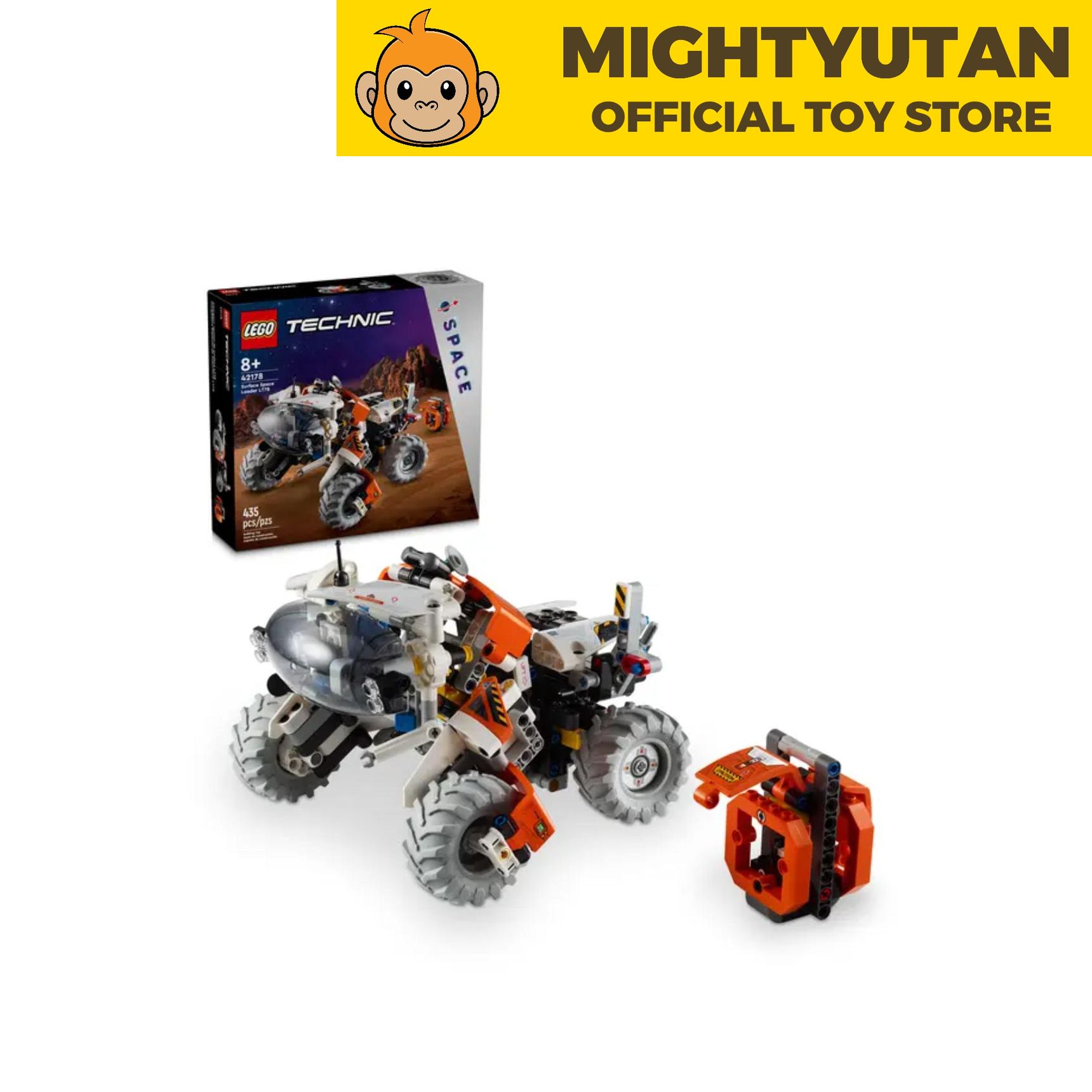 みかつん LEGO® Technic™ Surface Space Loader LT78 Set for Exploration Play