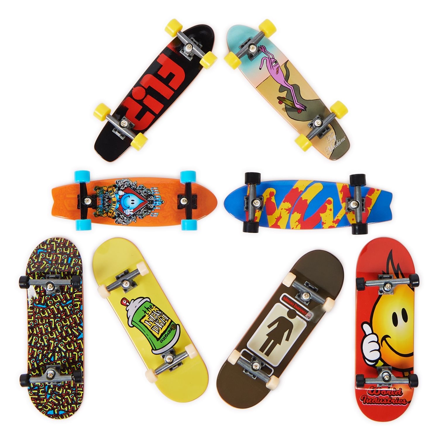 Tech Deck Single Pack Fingerboard Throwback Series Walmart -World
