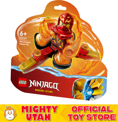 LEGO® NINJAGO® Kai's Dragon Power Spinjitzu Flip 71777 Building