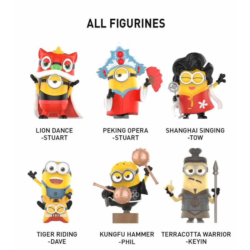 Pop Mart Minion Travelogues Of China Series 1 | Mighty Utan