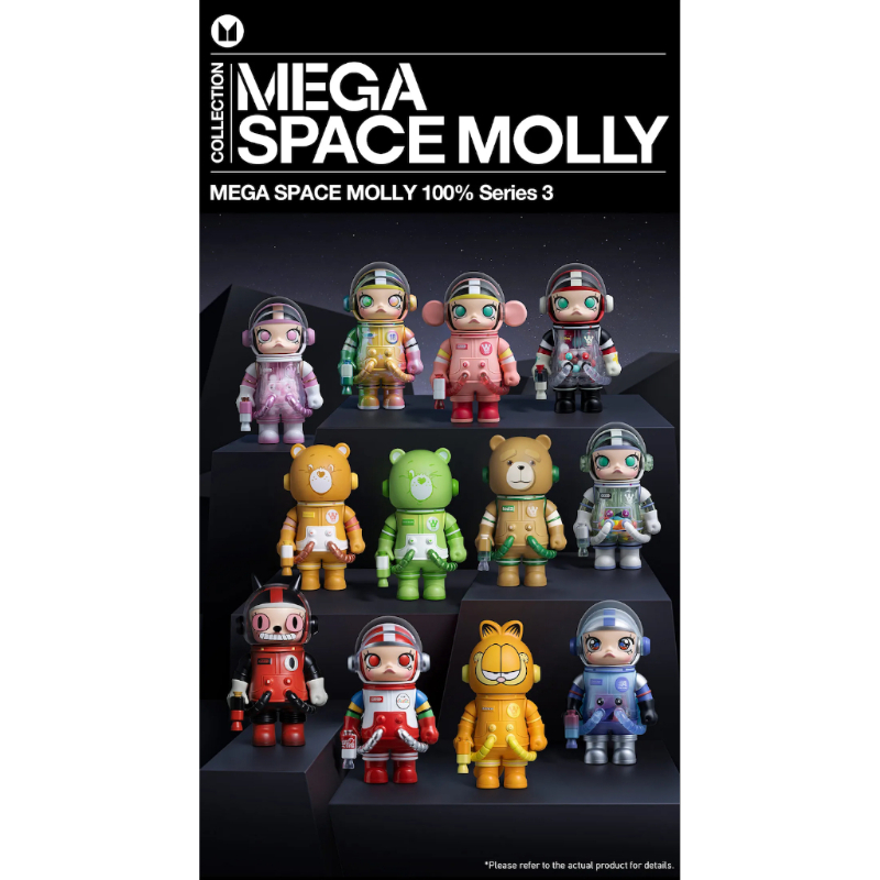 Pop Mart Mega Collection 100% Space Molly Series 3 | Mighty Utan
