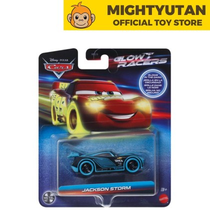 Disney Cars Glow Racers 1:55 Scale Diecast Vehicle Jackson Storm