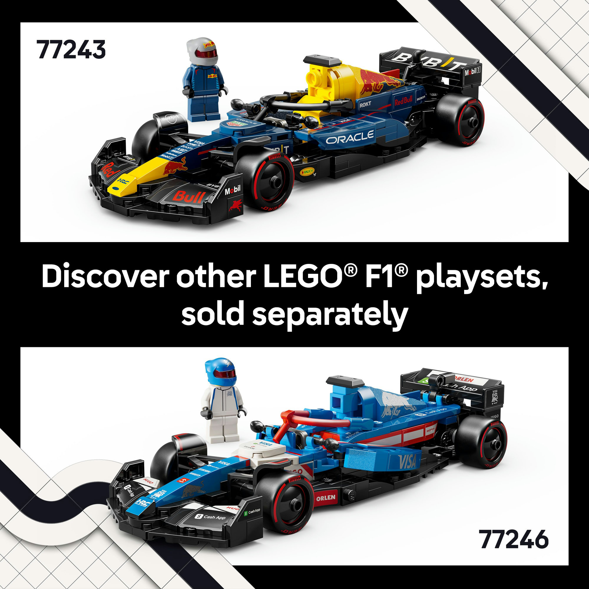 マイティ マックス LEGO 77243 Speed Champions Formula 1 Oracle Red Bull Racing