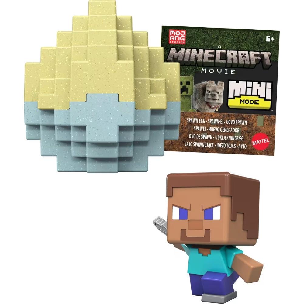 JACK BLACK AS STEVE Minecraft Movie Figure Spawn Egg Mini Mode 2025 ***READ*** e JACK BLACK AS STEVE Minecraft Movie Figure Spawn Egg Mini Mode 2025 ***READ*** e