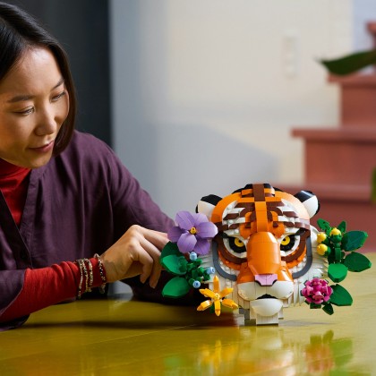 LEGO® Art The Fauna Collection – Tiger, New Home Housewarming Gift