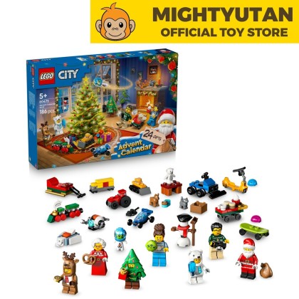 LEGO® City Advent Calendar 2025 Countdown to Christmas Gift for