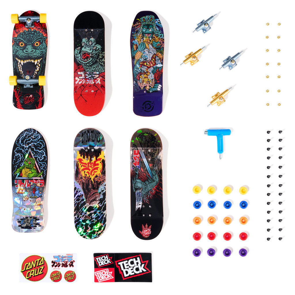 Tech Deck Sk8Shop Bonus Pack - Godzilla | Mighty Utan Official Toy
