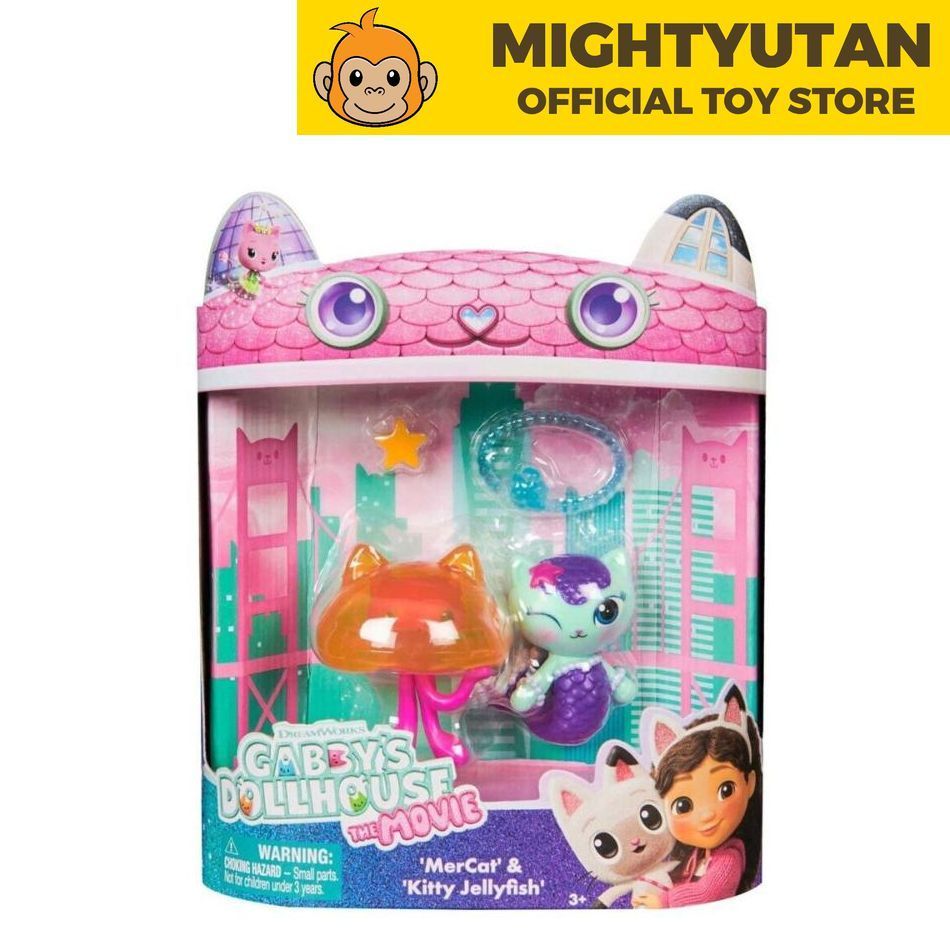 Gabby's Dollhouse The Movie - MerCat & Kitty Jellyfish | Mighty