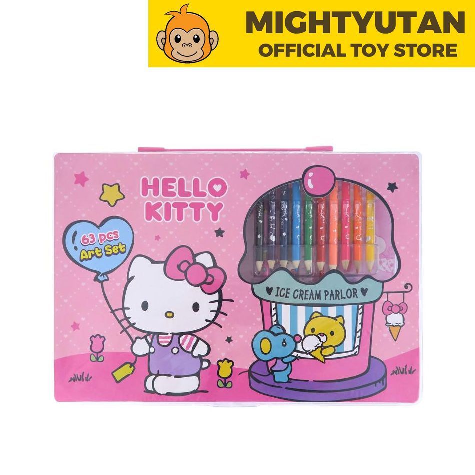 90年代　HELLO KITTY ネールアートセット　トミー Hello Kitty 63 Pieces Deluxe Art Set | Mighty Utan Malaysia