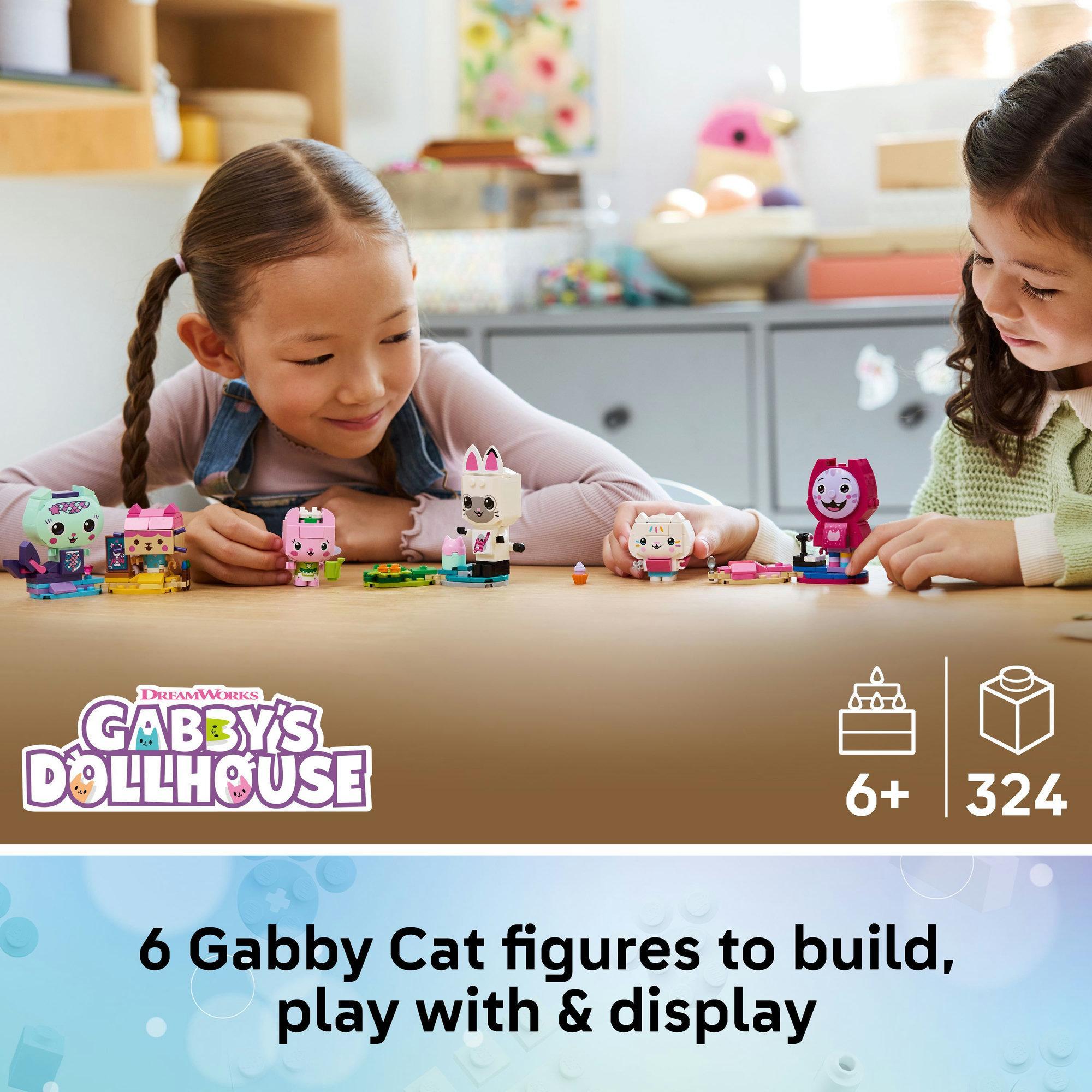 LEGO Gabby's Dollhouse 11215 Gabby's Brick-Built Cat Friends