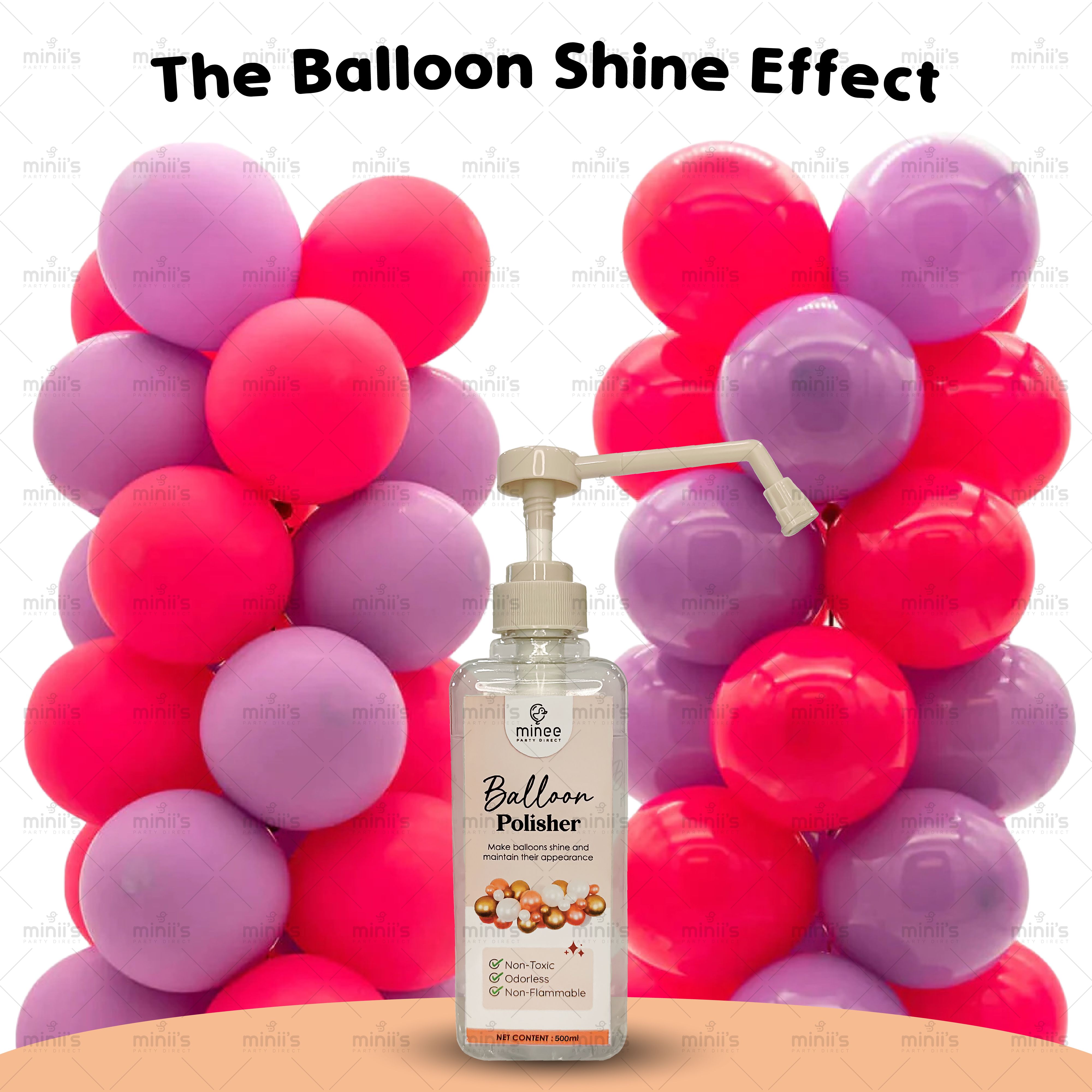 Balloon Shine 240ml Keeps Latex Balloons Looking Shiny Balloon Shine 8 Oz Keeps Latex Balloons Looking Shiny Water