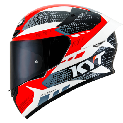 KYT TT COURSE GEAR BLACK RED