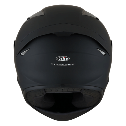 KYT TT Course Plain Matt Black Motogear Malaysia