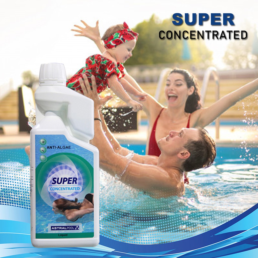 ML: (1.2L -1 Quarts) Super Concentrated Anti Algae For Swimming Pool