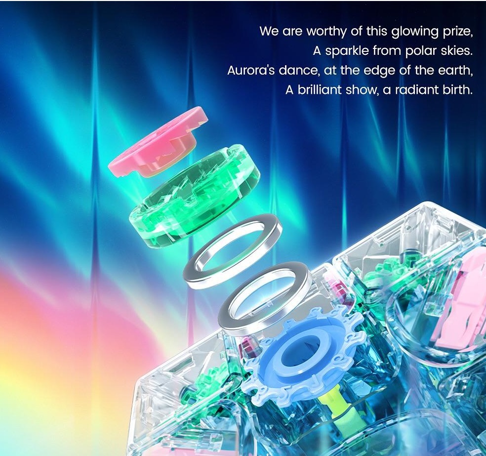 GAN14 MAGLEV PRO AURORA (LIMITED EDITION) | WELCOME TO MSPEED CUBE